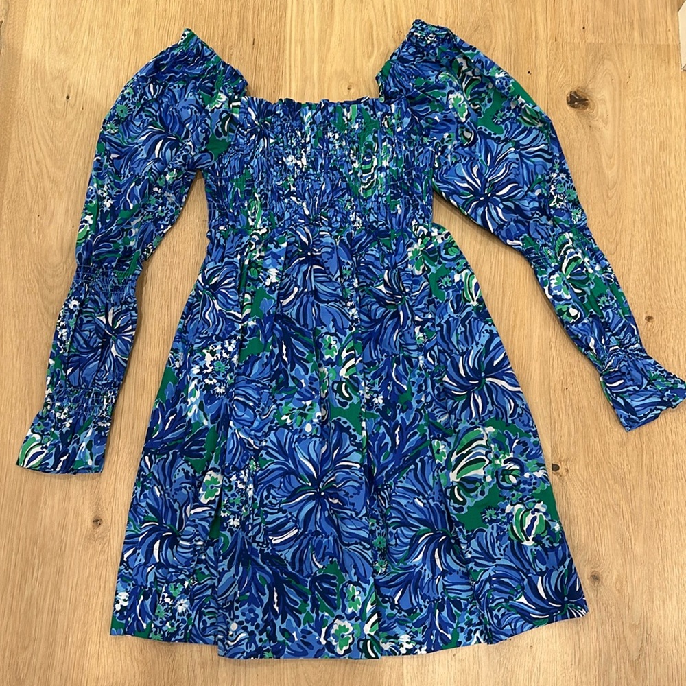 Lilly Pulitzer Beyonca long sleeve dress